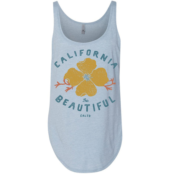 Cali Beautiful Side Slit Tank-CA LIMITED