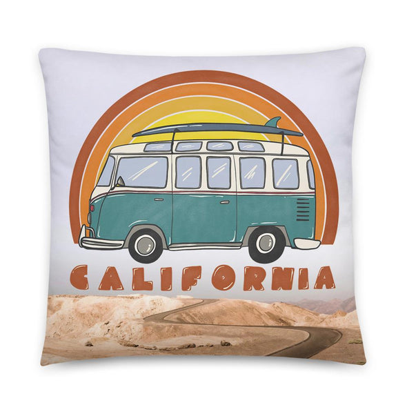 Cali Surf Van Pillow-CA LIMITED