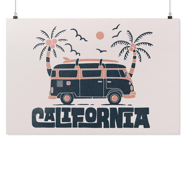 Cali Van Cream Sundae Poster-CA LIMITED