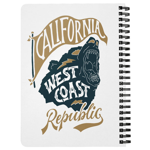 California Bear Spiral Notebook-CA LIMITED