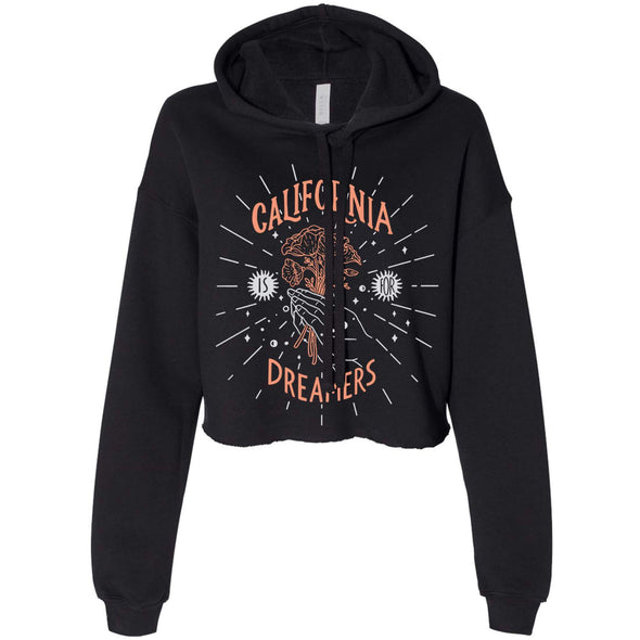 California Dreamers Cropped Hoodie-CA LIMITED