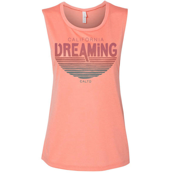 California Dreaming Muscle Tank-CA LIMITED