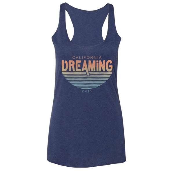 California Dreaming Racerback Tank-CA LIMITED