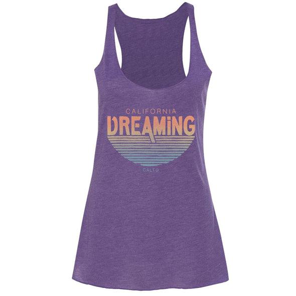 California Dreaming Racerback Tank-CA LIMITED