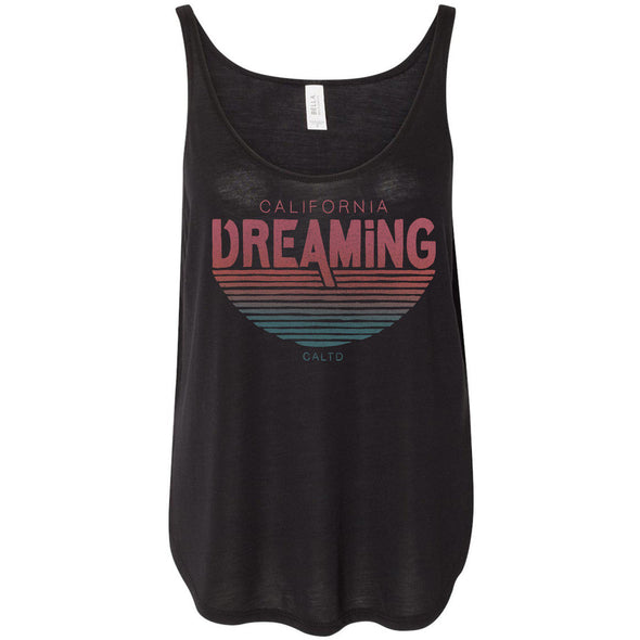 California Dreaming Side Slit Tank-CA LIMITED