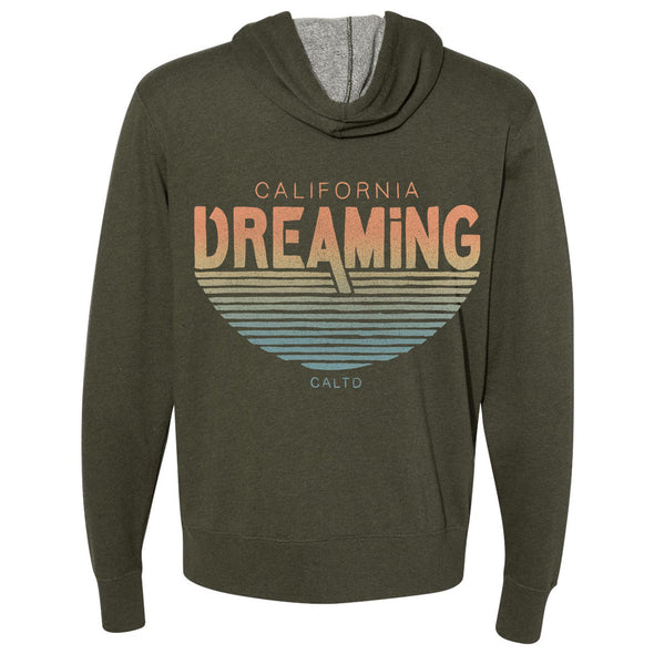 California Dreaming Zipper Hoodie-CA LIMITED