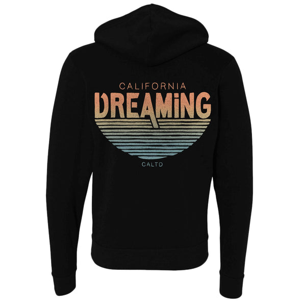 California Dreaming Zipper Hoodie-CA LIMITED