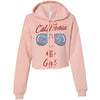 California Girl Glasses Cropped Hoodie-CA LIMITED