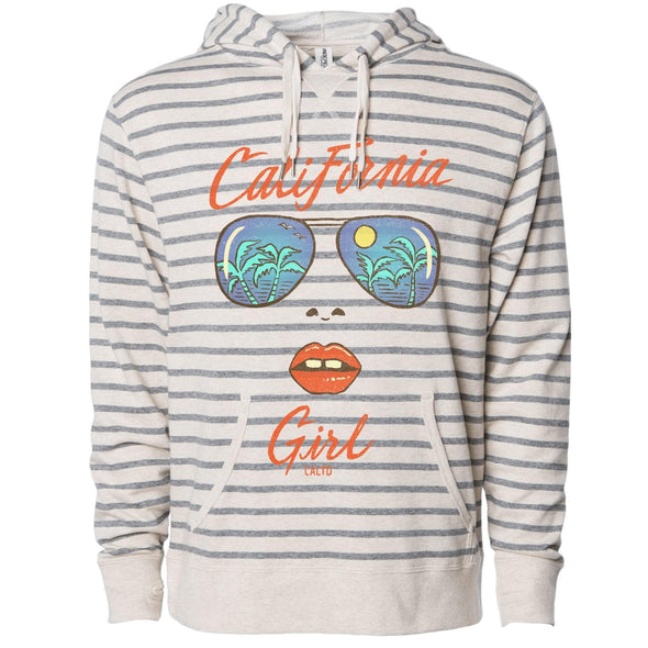 California Girl Glasses Hoodie-CA LIMITED