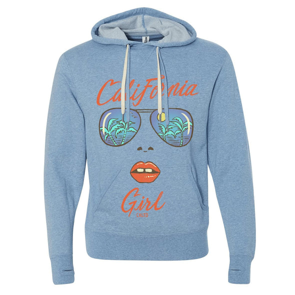 California Girl Glasses Hoodie-CA LIMITED