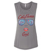 California Girl Glasses Muscle Tank-CA LIMITED