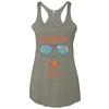 California Girl Glasses Racerback Tank-CA LIMITED