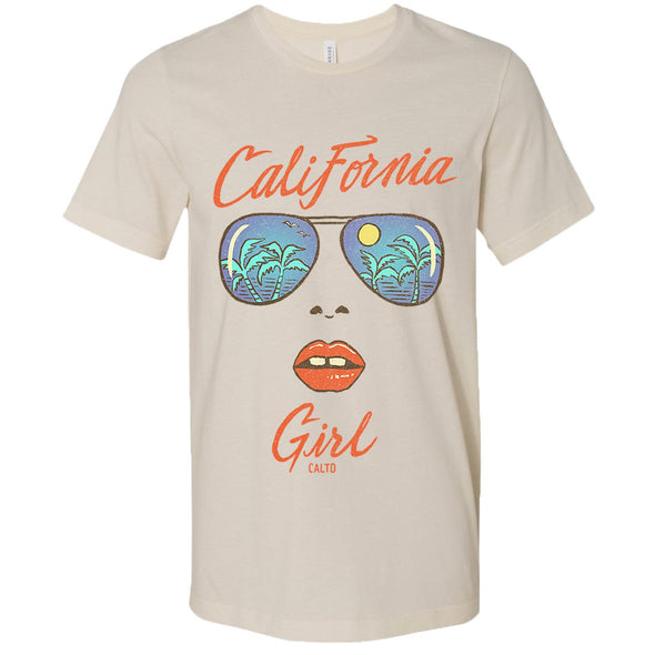 California Girl Glasses Tee-CA LIMITED