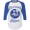 California Grown Circle Baseball Tee-CA LIMITED