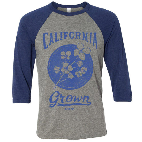 California Grown Circle Baseball Tee-CA LIMITED