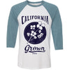 California Grown Circle Baseball Tee-CA LIMITED