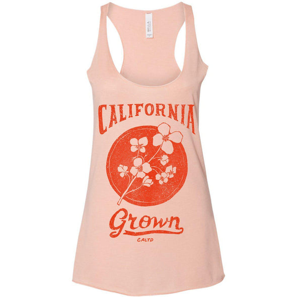 California Grown Circle Racerback Tank-CA LIMITED