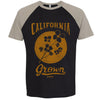 California Grown Circle Raglan Tee-CA LIMITED