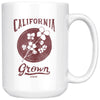 California Grown Circle Red Mug-CA LIMITED