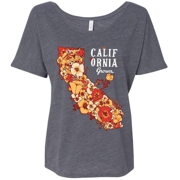 California Grown Dark Grey Dolman-CA LIMITED