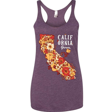 California Grown Racerback Tank-CA LIMITED