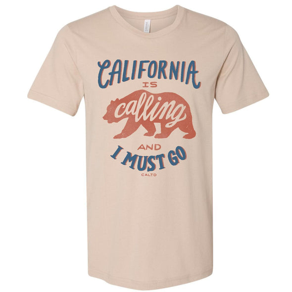 California Is Calling Tan Tee-CA LIMITED