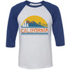 California Mountains Baseball Tee-CA LIMITED