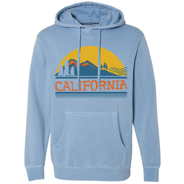 California Mountains Pullover Hoodie-CA LIMITED