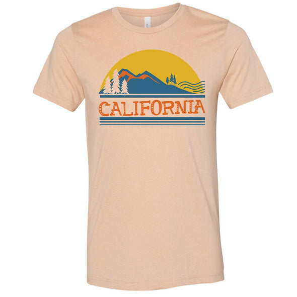 California Mountains Tee-CA LIMITED