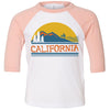 California Mountains Toddler Baseball Tee-CA LIMITED