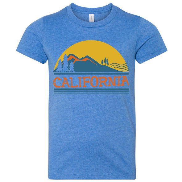 California Mountains Youth Tee-CA LIMITED