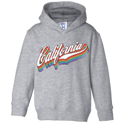 California Rainbow Toddlers Hoodie-CA LIMITED