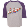 California Rainbow Youth Baseball Tee-CA LIMITED