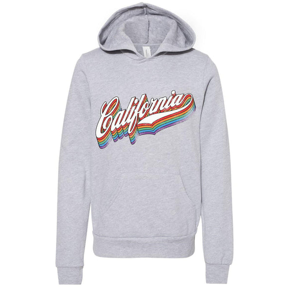 California Rainbow Youth Hoodie-CA LIMITED