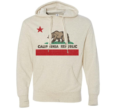 California Republic State Flag Hoodie-CA LIMITED