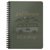 California Roamin' Olive Spiral Notebook-CA LIMITED