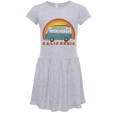 California Surf Van Toddlers Dress-CA LIMITED