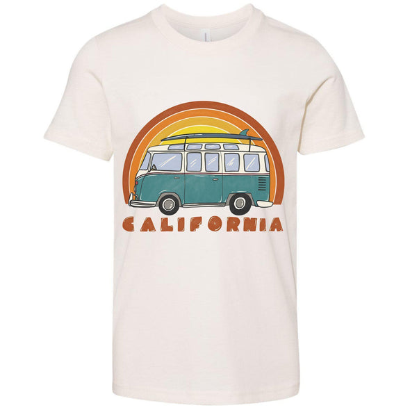 California Surf Van Youth Tee-CA LIMITED