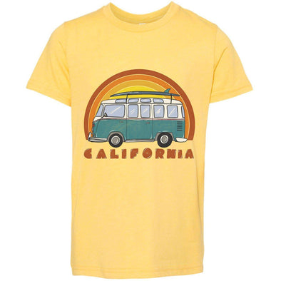 California Surf Van Youth Tee-CA LIMITED