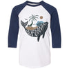 California Whale Youth Baseball Tee-CA LIMITED