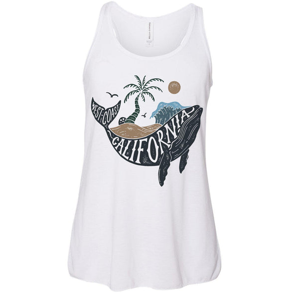 California Whale Youth Flowy Tank-CA LIMITED