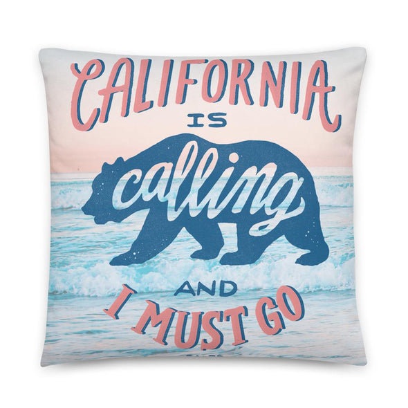 California is Calling Pillow-CA LIMITED