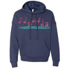 Curvy Flamingos FL Drop Shoulder Hoodie-CA LIMITED