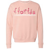 Curvy Flamingos FL Drop Shoulder Sweater-CA LIMITED