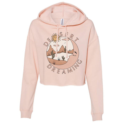 Desert Dreaming Arizona Cropped Hoodie-CA LIMITED