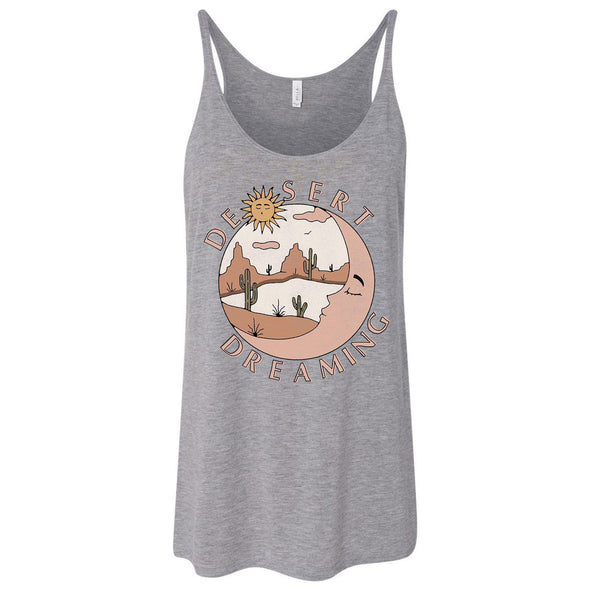 Desert Dreaming Arizona Flowy Tank-CA LIMITED