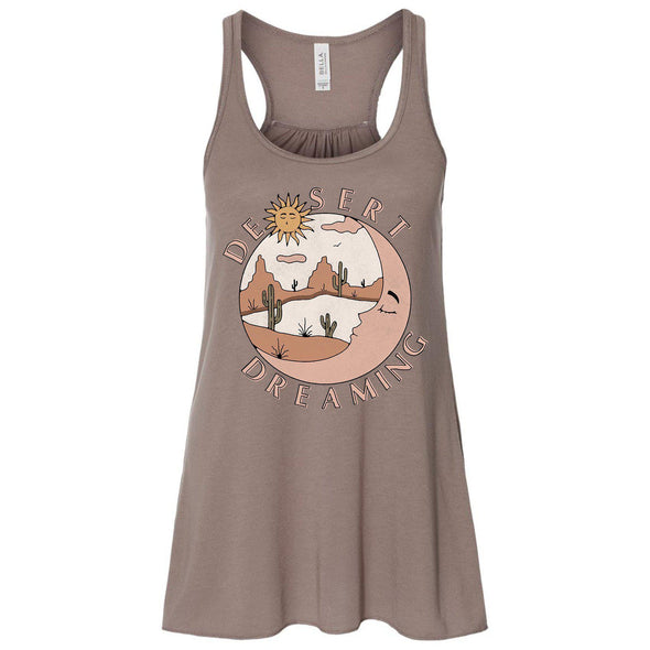 Desert Dreaming Arizona Flowy Tank-CA LIMITED