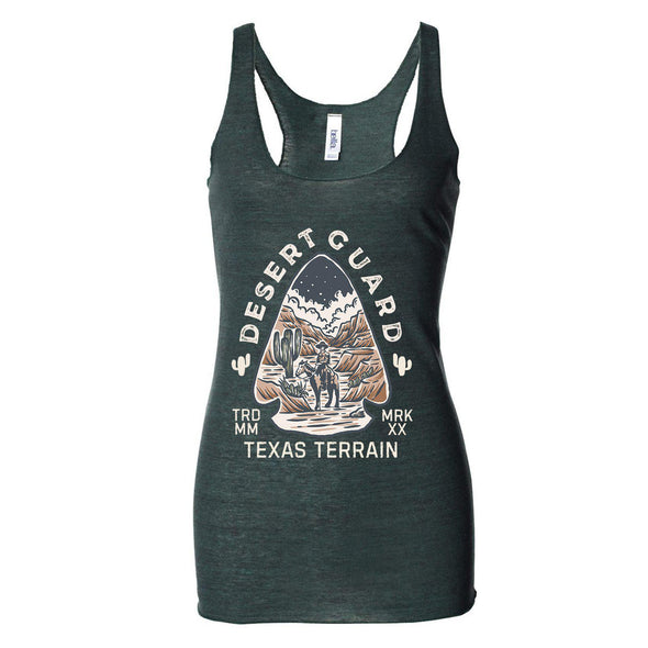 Desert Guard Texas Racerback Tank-CA LIMITED