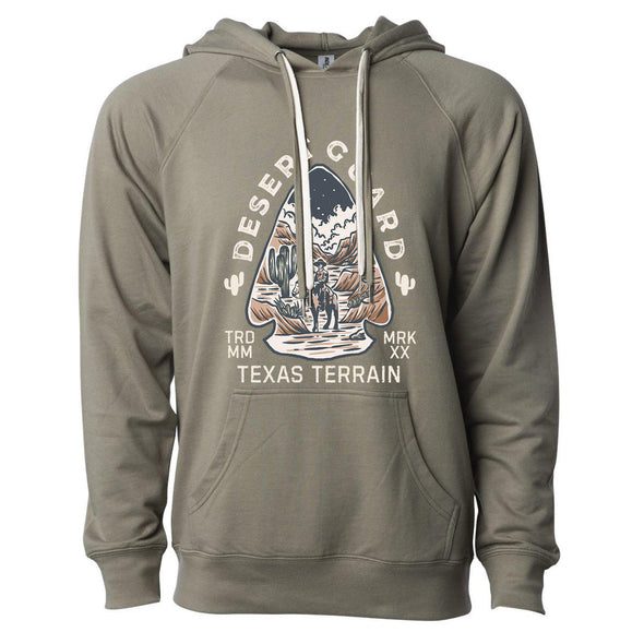 Desert Guard Texas Raglan Hoodie-CA LIMITED