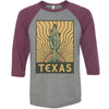 Desert Sunset TX Baseball Tee-CA LIMITED